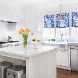 Brilliant White Kitchen