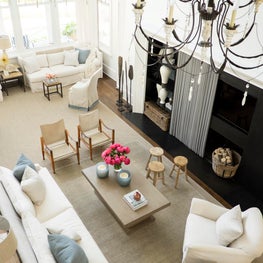 Southern Living Showhouse living room overview