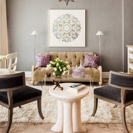 Master bedroom sitting area