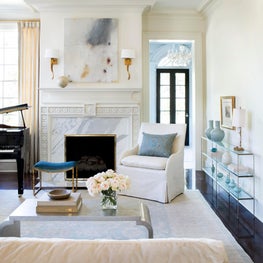 Living Room -Architecture by Spitzmiller & Norris- Interiors by Suzanne Kasler
