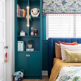 Whimsical and Colorful Teen Bedroom
