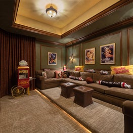 Palm Beach Tropical Paradise Home Theater
