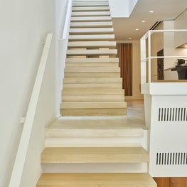 View of Staircase and Split Levels