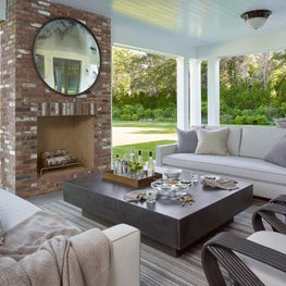 East Hampton Outdoor Living Area