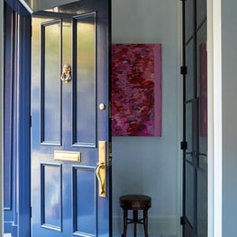 Entry to a Contemporary Townhouse