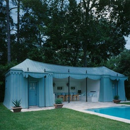Tent Cabana, Inverness Residence, Houston, Texas