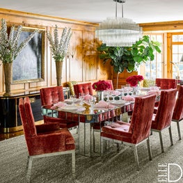 Locust Valley Retreat, Featured in Elle Decor / Dining Room
