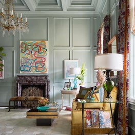 A Lady's Study, Kips Bay Show House, Dallas, TX 2020.
