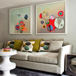 Hyde Park Townhouse: Open Family Room