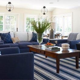 Living Room at Chappaquiddick, Martha's Vineyard