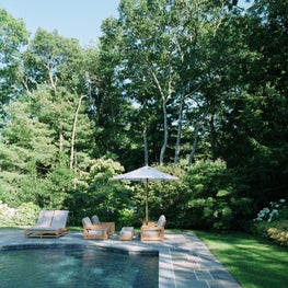 East Hampton Residence - Pool Terrace