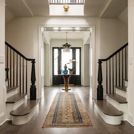Elegant Entry with Double staircase