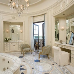 Interior Architecture of Miami Indian Creek Home - Her Bath