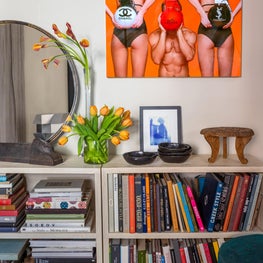 Colorful living room