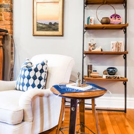 Eclectic Family Room Walnut Hills, Ohio