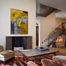 Lake Shore Single Family: Natural modernism for a home on the park