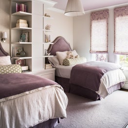 A bedroom design that takes a young girl into your late teens.