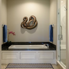 Soaking Bathtub in Contemporary Condominium