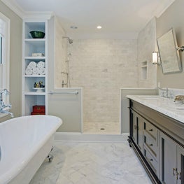Transitional Master Bathroom