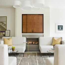 Living Room in a Logan Circle rowhouse
