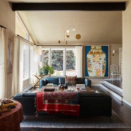 Asian-Inspired Living Room