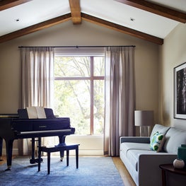 Inviting Living Room with Piano to entertain