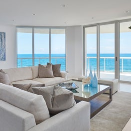 Palm Beach Oceanside Sophistication Living Room
