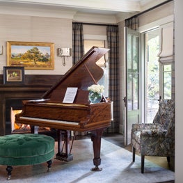 Charming Piano Room