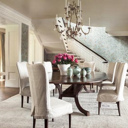 Dining Room Architecture by Spitzmiller & Norris - Interiors Suzanne Kasler 