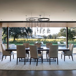 Dining Room looking through to Pool Area - Napa Valley