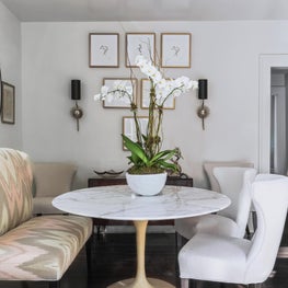 Dining Room Nook with Custom Banquette 