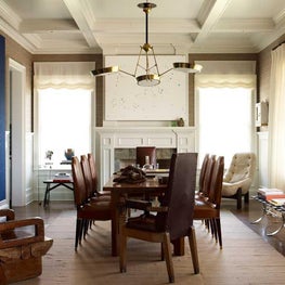 HAMPTON DESIGNER SHOWHOUSE 2011 An art collector's contemporary dining room designed for Hampton Designer Showhouse 2011. 