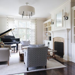 Living Room Winnetka Residence