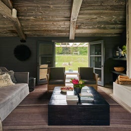 Millbrook Barn, View of Living Room