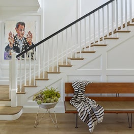Pacific Palisades Staircase & Foyer