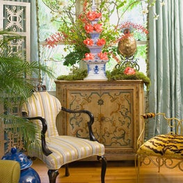 Homage to Tony Duquette - Morning Room - Robinson Gardens Showcase House