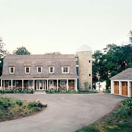 Wisconsin Lake Home with Farmhouse Style