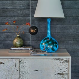 Mies van der Rohe Apartment Living Room Vignette