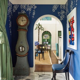 Florida Resort House:  Entryway 