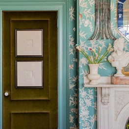 Boston Junior League Show House master bedroom by Robin Gannon Interiors & Home