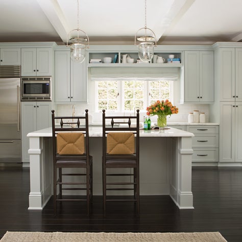 The heart of the home lies here in this classic kitchen.