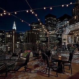 Upstairs Rooftop at the Kimberly Hotel, View of Rooftop Bar and Lounge