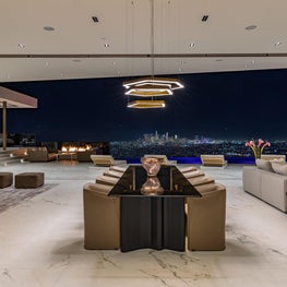 Living Room and Dining Room, Robin Way residence