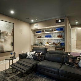 Philadelphia Magazine Design Home 2016 - Media Room Bar