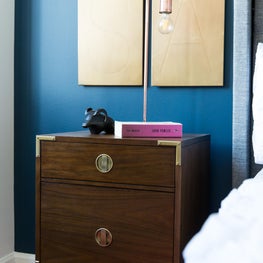 Master Bedroom Nightstand Vignette