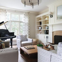 Living Room Winnetka Residence