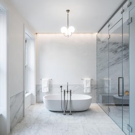 Upper East Side Townhouse, Master Bath