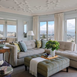 Pacific Hillside Home- Family Room