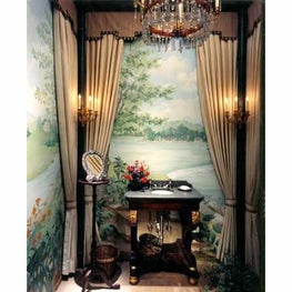 Tented Powder Room