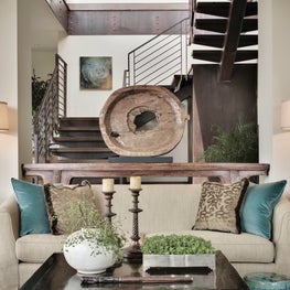 Rustic Brentwood Hillside Modern